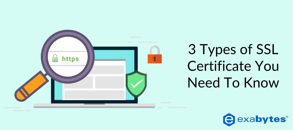 3 Types Of SSL Certificate You Need To Know - Exabytes.com